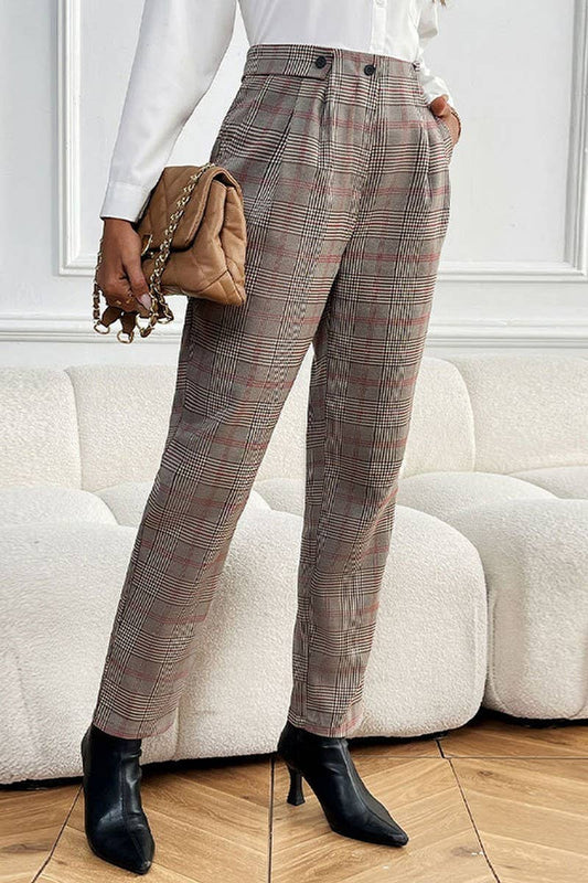 CWBLP1835_NEW SUMMER ELEGANT COMMUTER POCKET TROUSERS