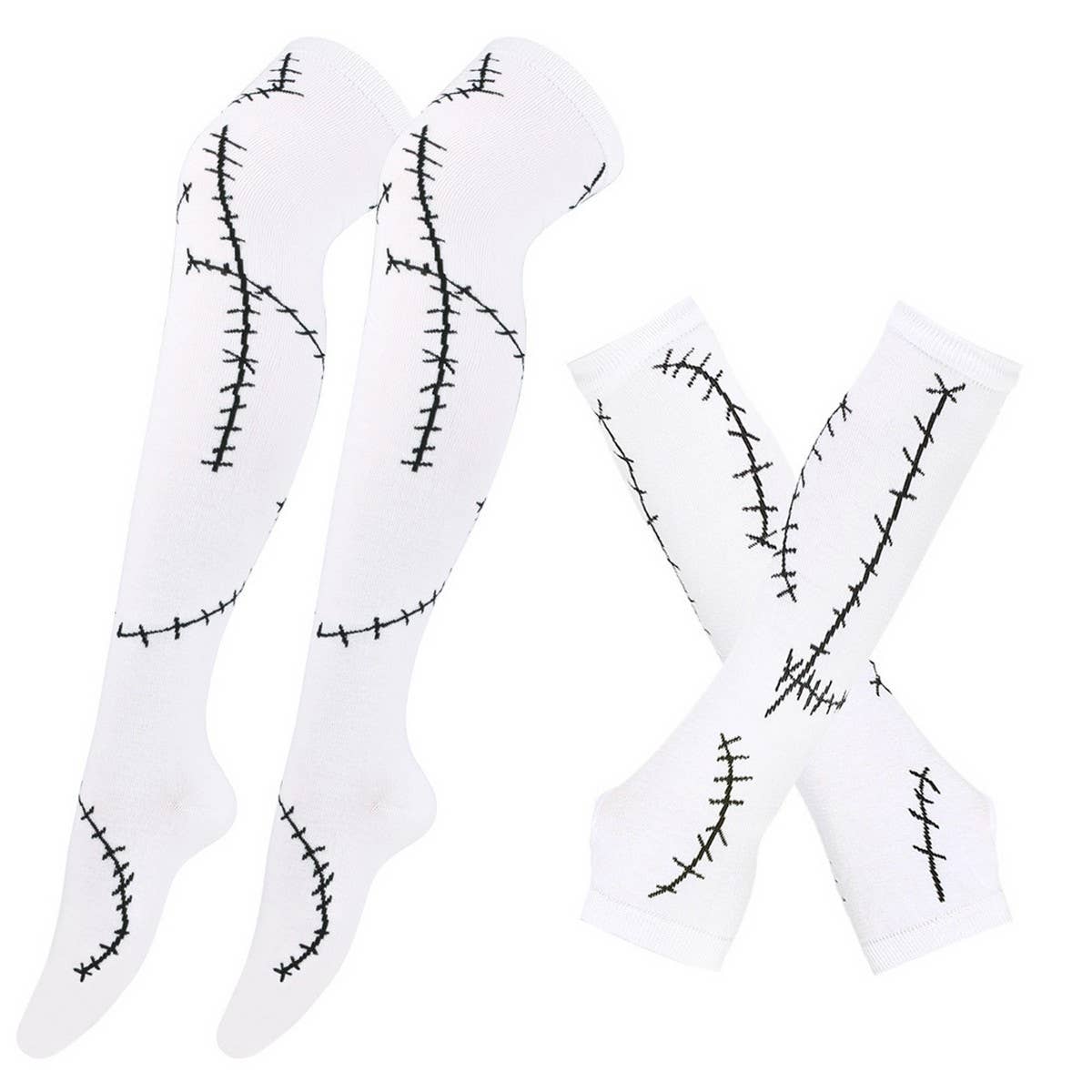 CWMM10065_GLOVES &AMP SOCKS SET ? HALLOWEEN COSTUME