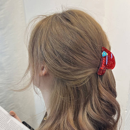 NEW SANTA CLAUS SWEET TEMPERAMENT HAIRPIN_CWAHA1600