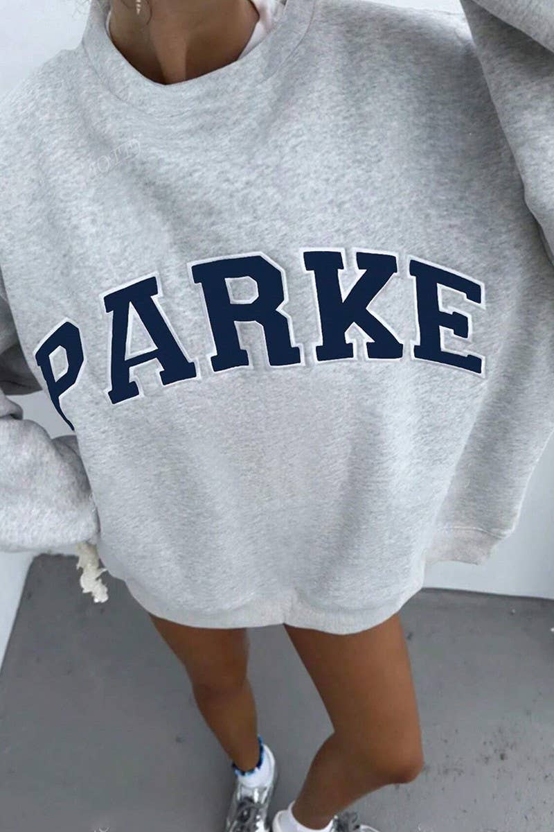 CWOSWL07807_2025 FALL FLORAL PRINT CREWNECK PULLOVER WOMEN