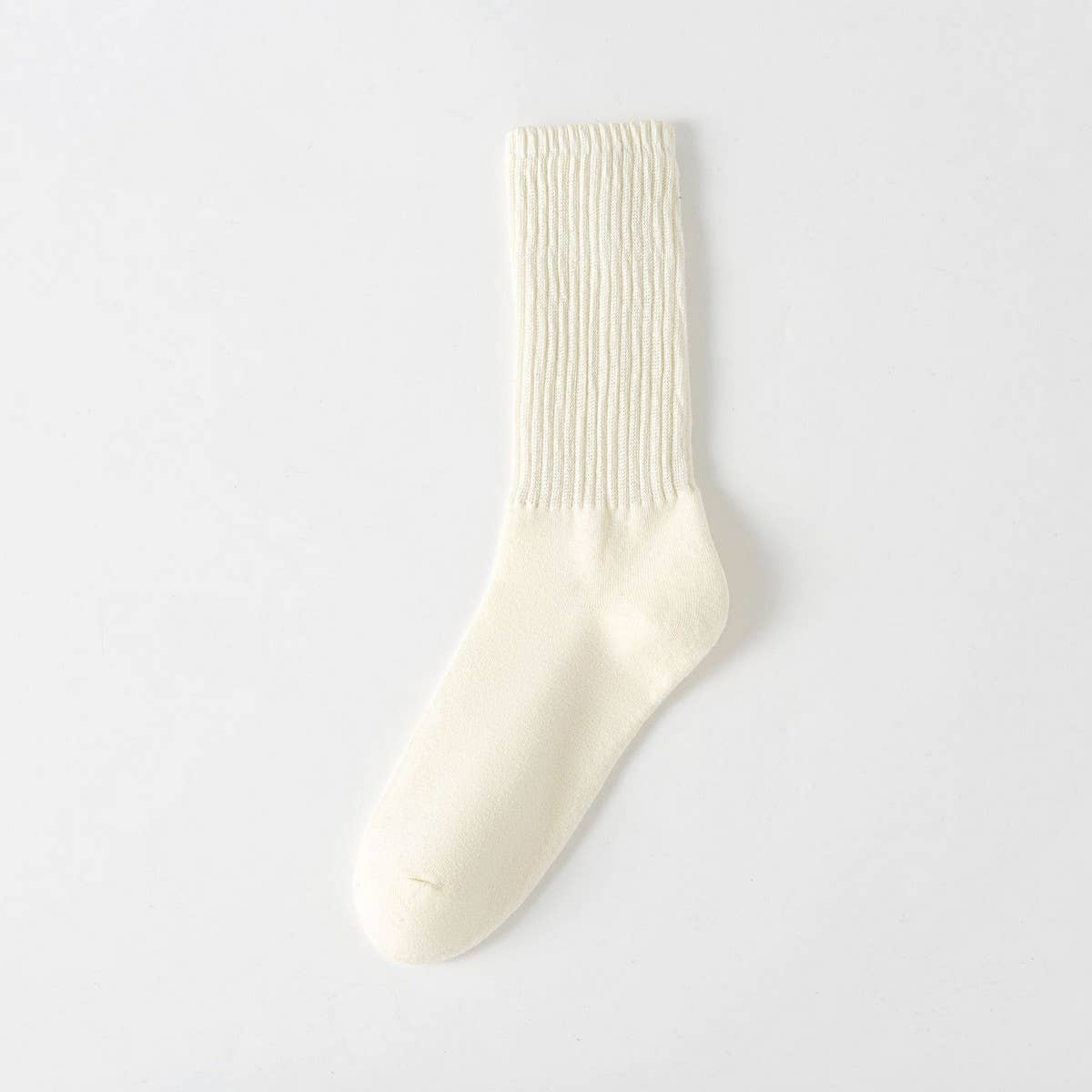 NEW SOLID COLOR CASUAL ALL-MATCH MID-TUBE SOCKS