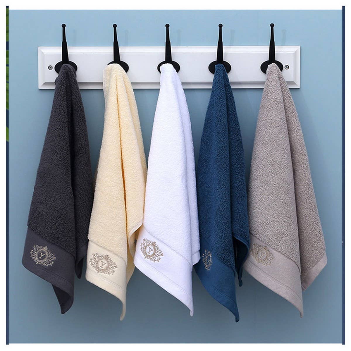 ABSORBENT THICK HOUSEHOLD COTTON TOWEL BATH TOWEL_CWMM2273