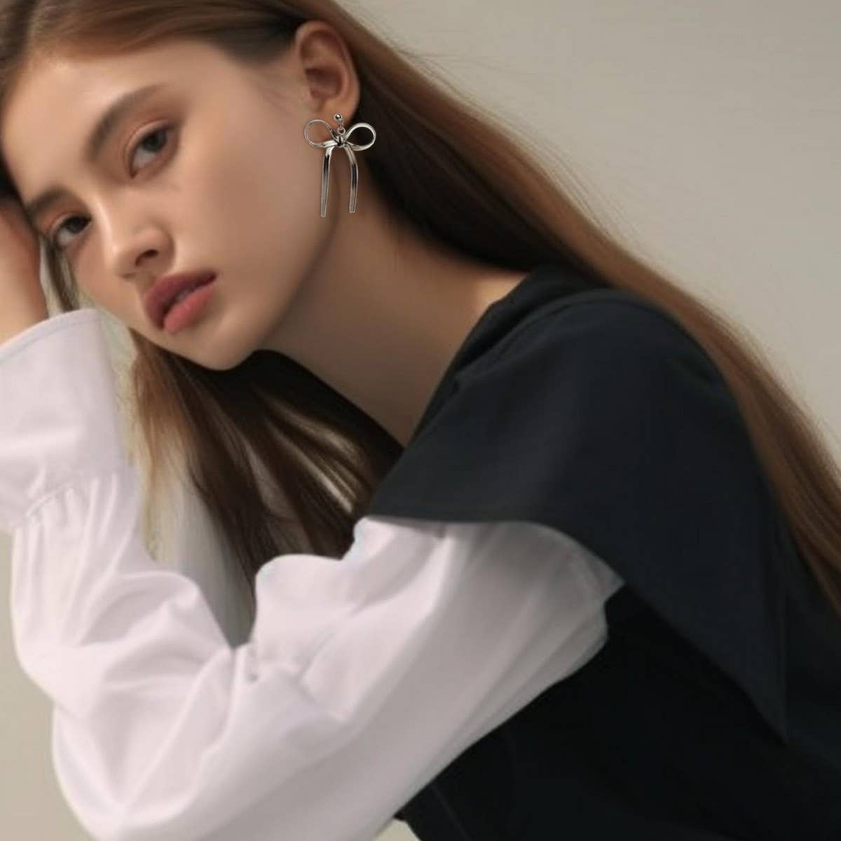 High-end fashionable butterfly earrings