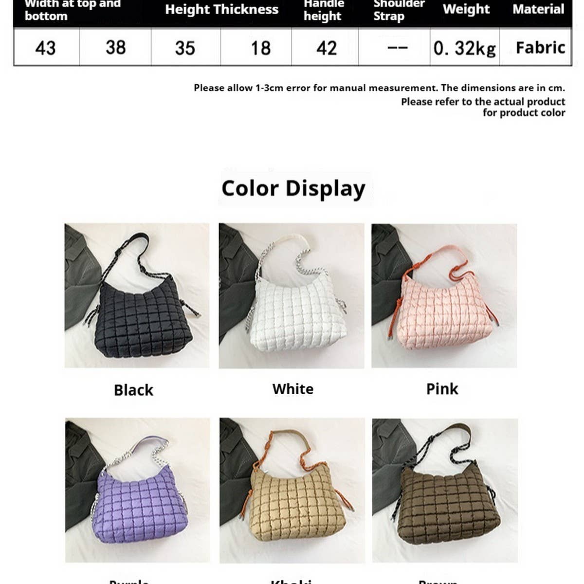 Puffy Tote Bag 2025 Large Cloud Handbag_CUAB00524
