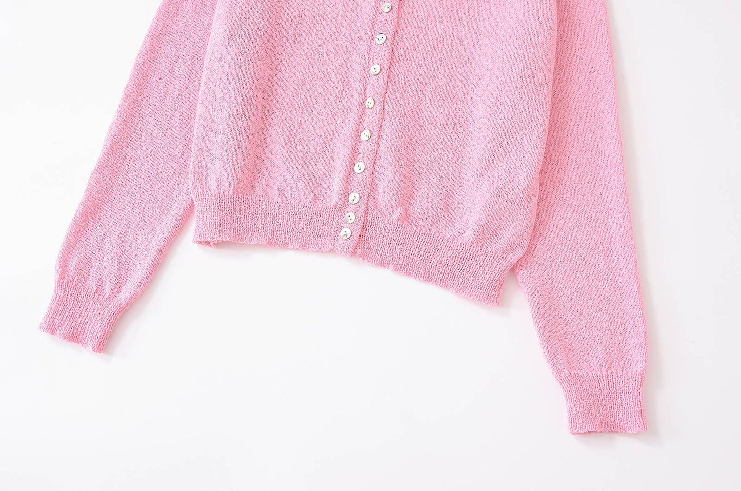 SLIM-FIT HOTTIE KNIT CARDIGAN THIN JACKET