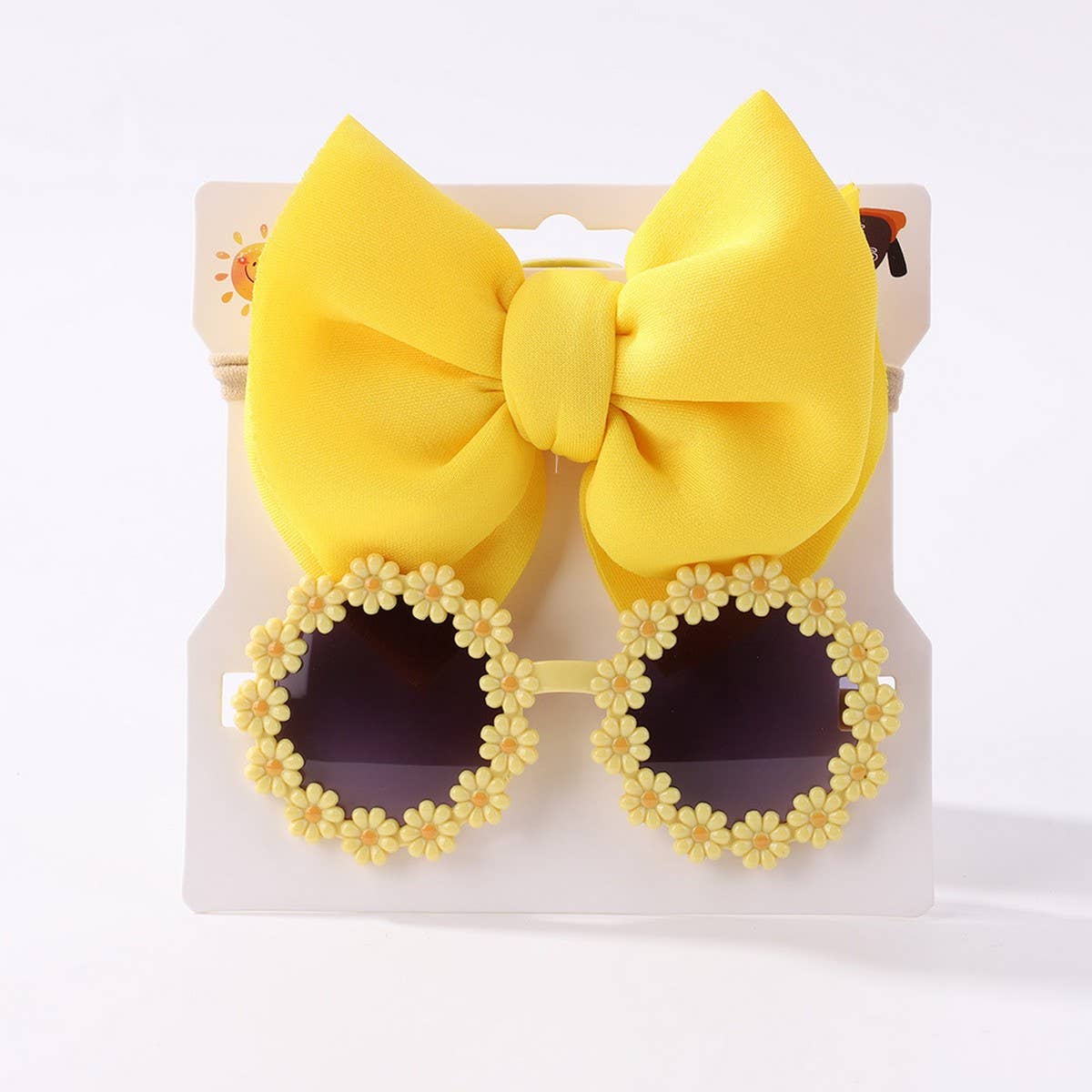 Summer Bow Headband & Sunglasses Set for Kids_CWAHA6744