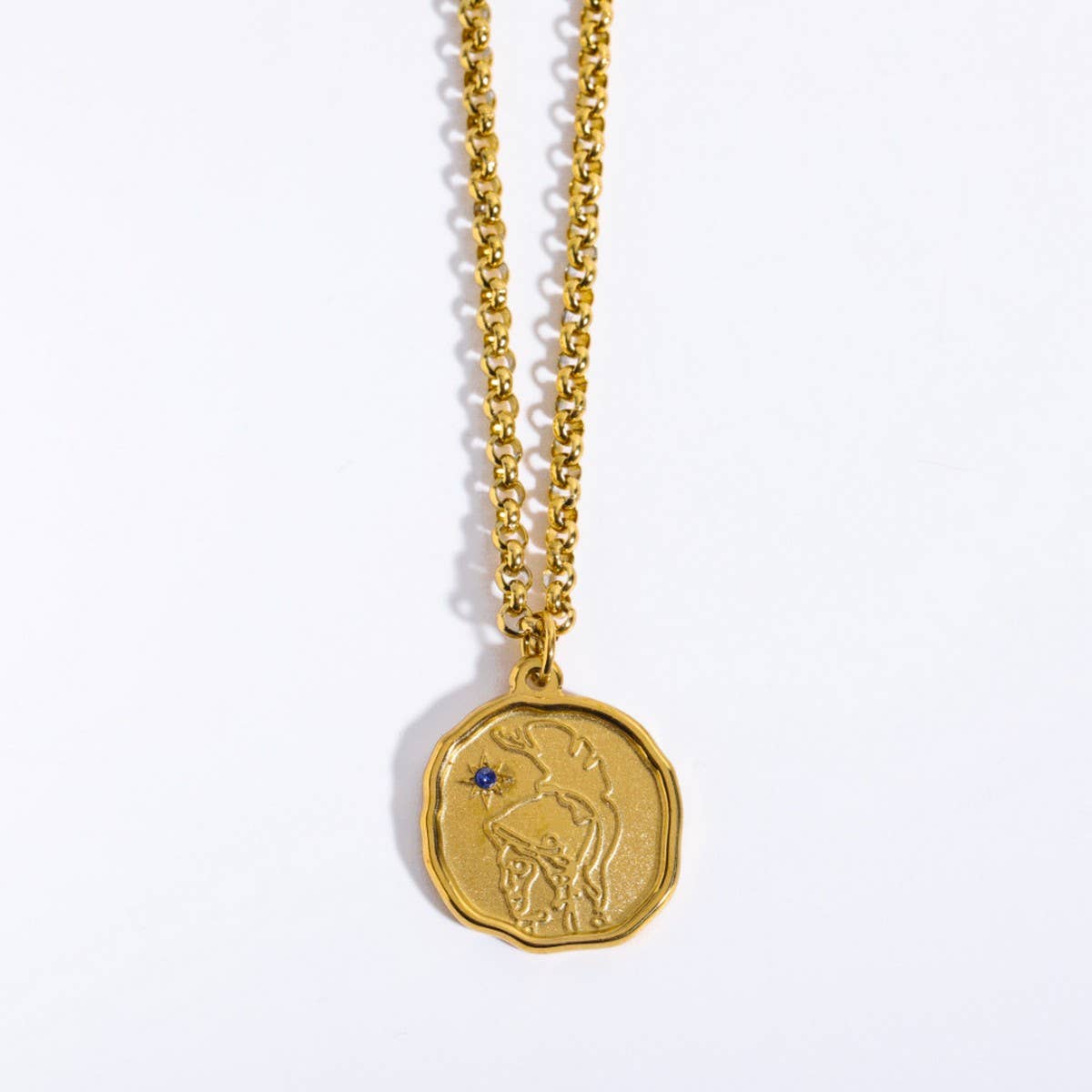 VINTAGE CREATIVE MYTHOLOGY PENDANT NECKLACE