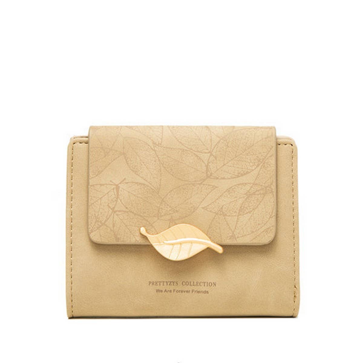 SMALL FRESH LEAF BUCKLE WALLET_CWAB2323