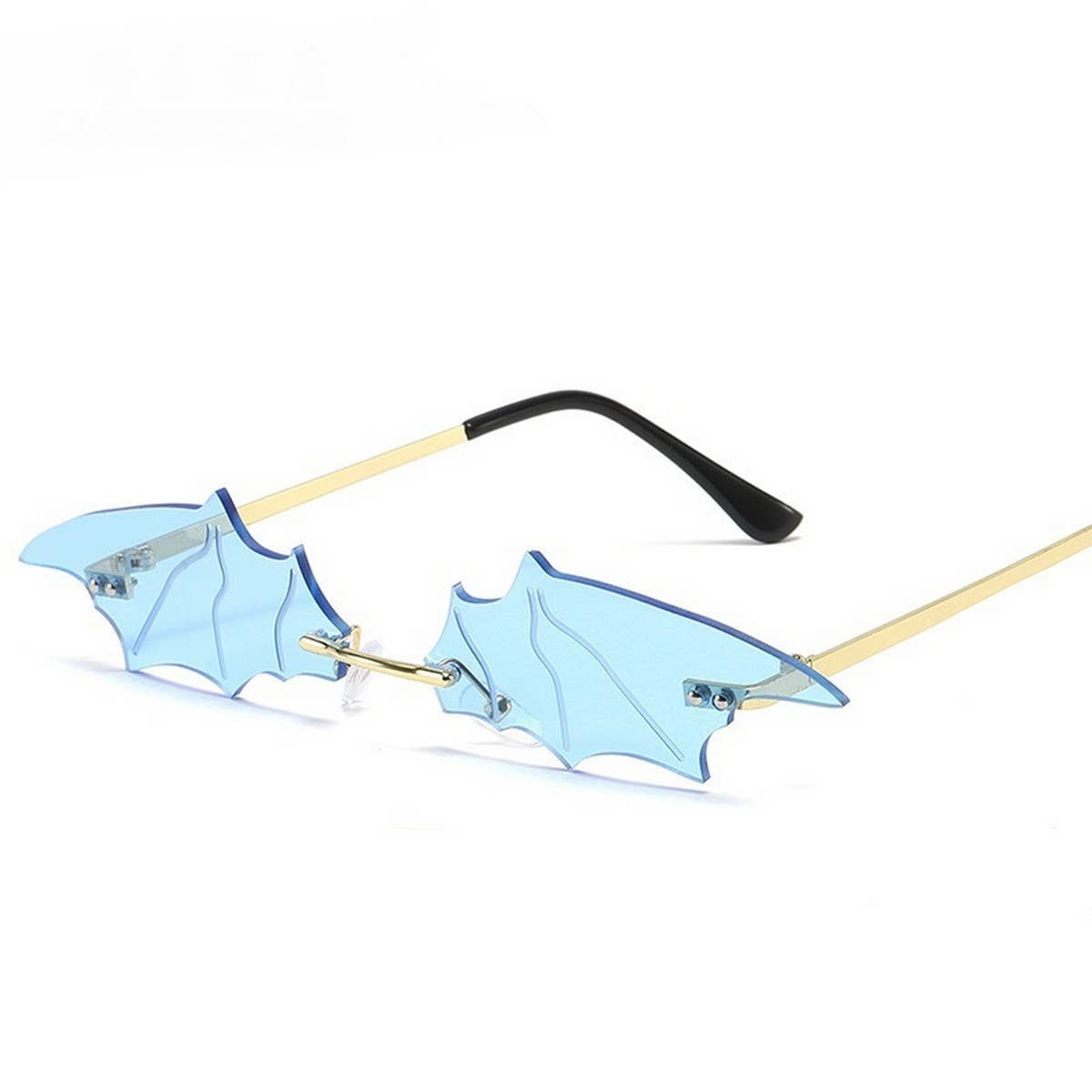 TRENDY FUNNY BAT SHAPE SUNGLASSES