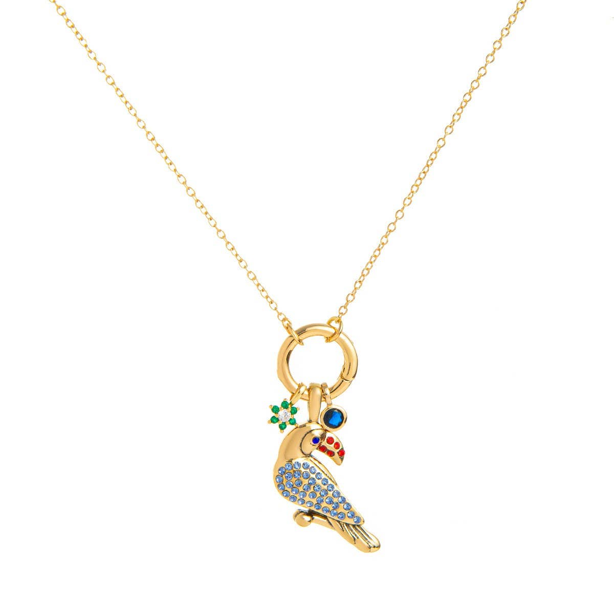 FASHIONABLE NICHE FRESH AND CUTE ZIRCON NECKLACE