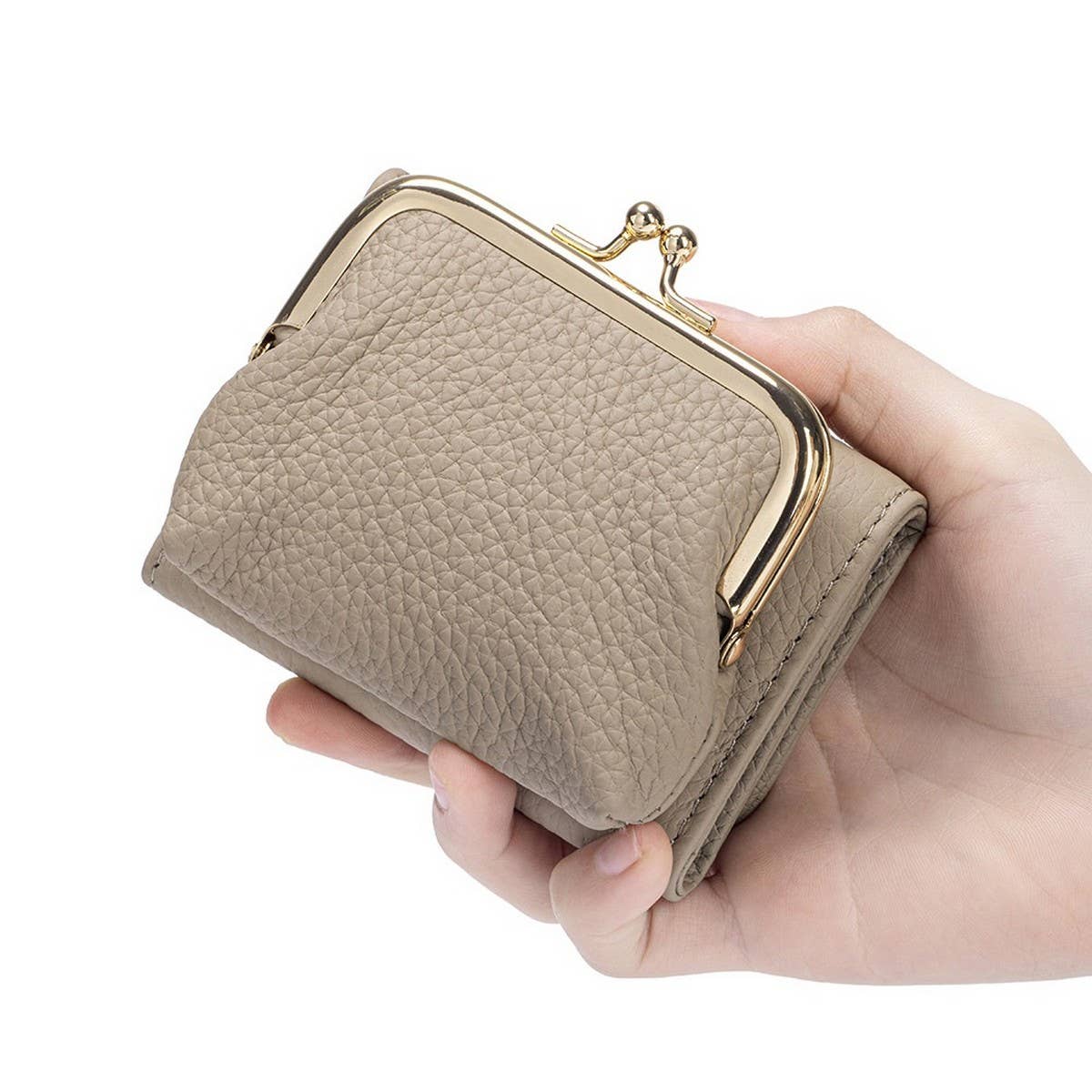 Mini Leather Tri-Fold Purse ? Large Capacity_CUAB00379