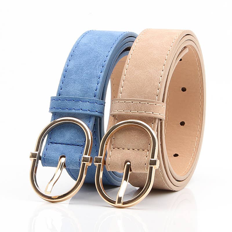 Alloy pin buckle Soft and comfortable jeans belt