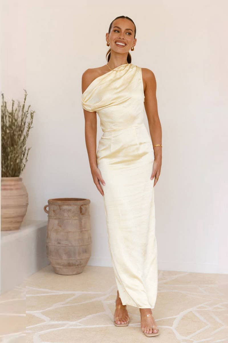 CWDMD5561_SLEEK SOLID BODYCON SLEEVELESS MIDI DRESS