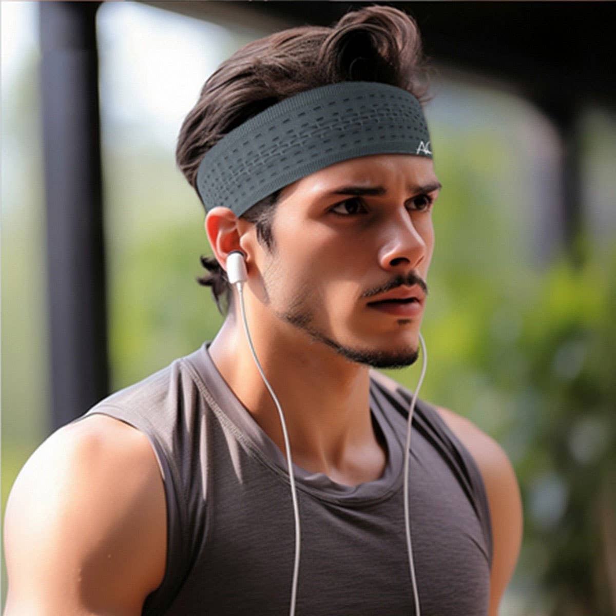Quick-Dry Sweat-Wicking Running Sports Headband_CWMM7953