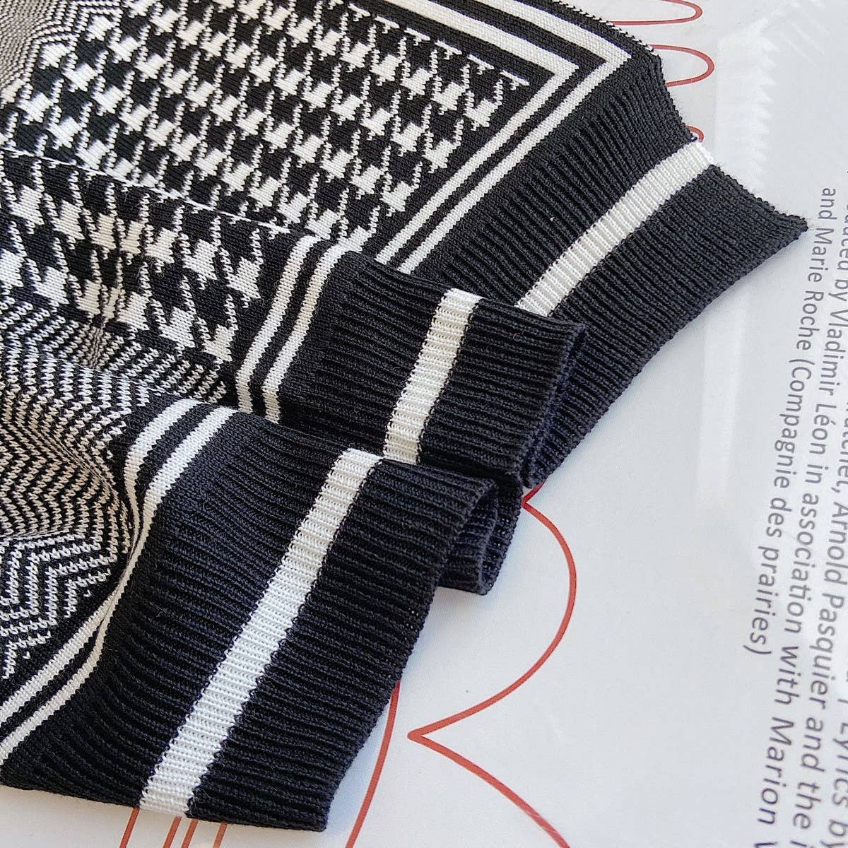 CWASC03122_STRIPED KNIT SHAWL SCARF FOR WOMEN