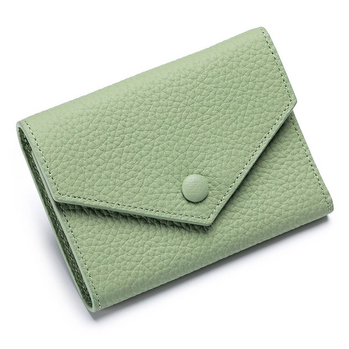 ULTRA-THIN LARGE CAPACITY SHORT LEATHER WALLET_CWAB3744