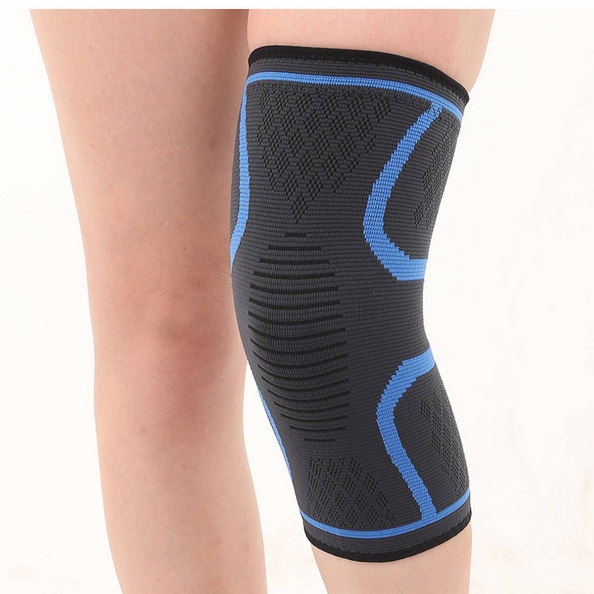 Sport Knee Brace with Anti-Slip Elastic Support_CWMM7880