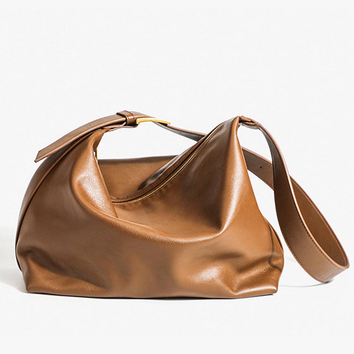 STYLISH AND SIMPLE SOFT LEATHER HAND TOTE BAG_CWAB1896