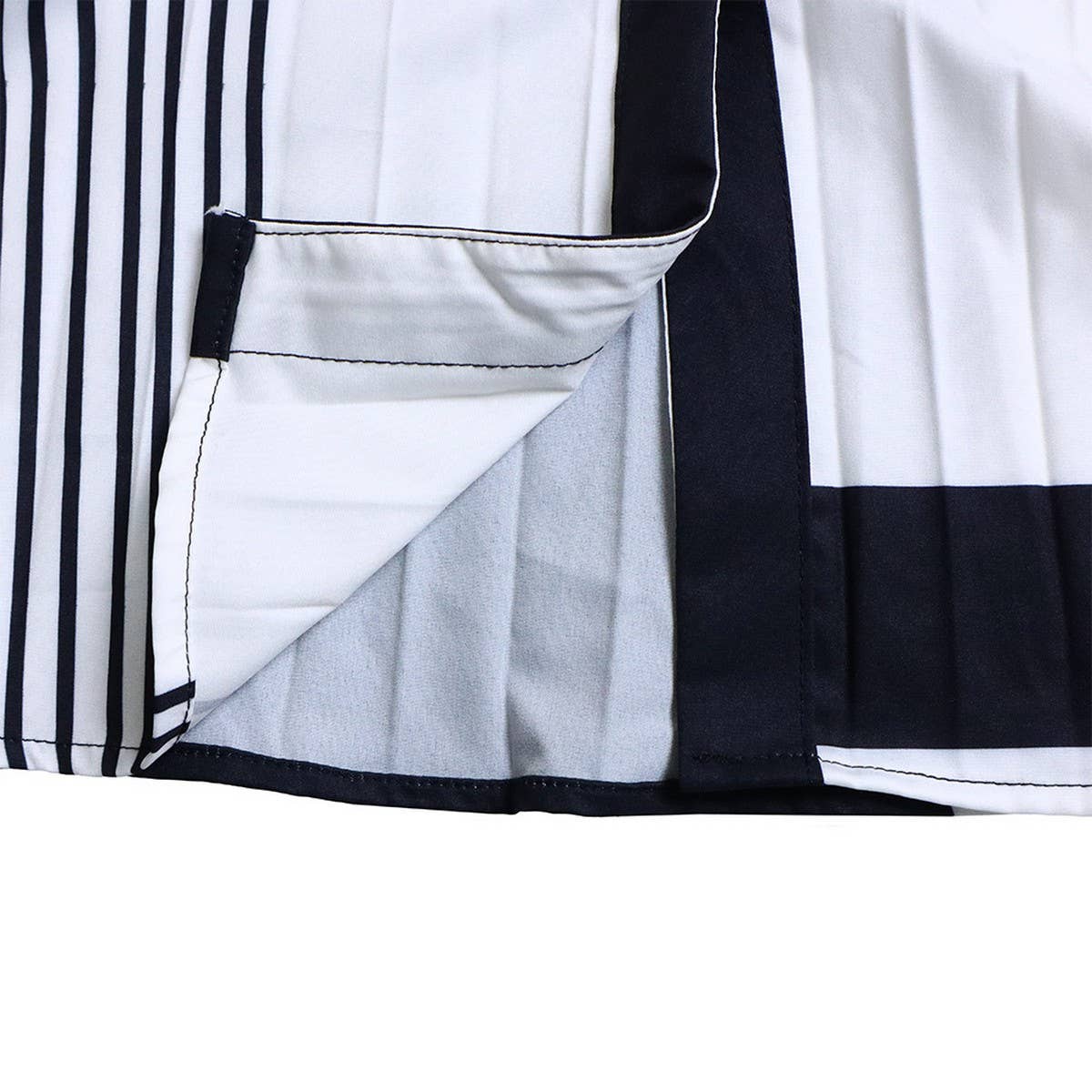 PRINTED PLEATED FASHION TIE CASUAL PLUS SIZE DRESS_CWDSD6160