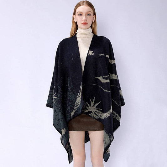 NEW FASHION WAVE PATTERN TRAVEL SHAWL WOMEN