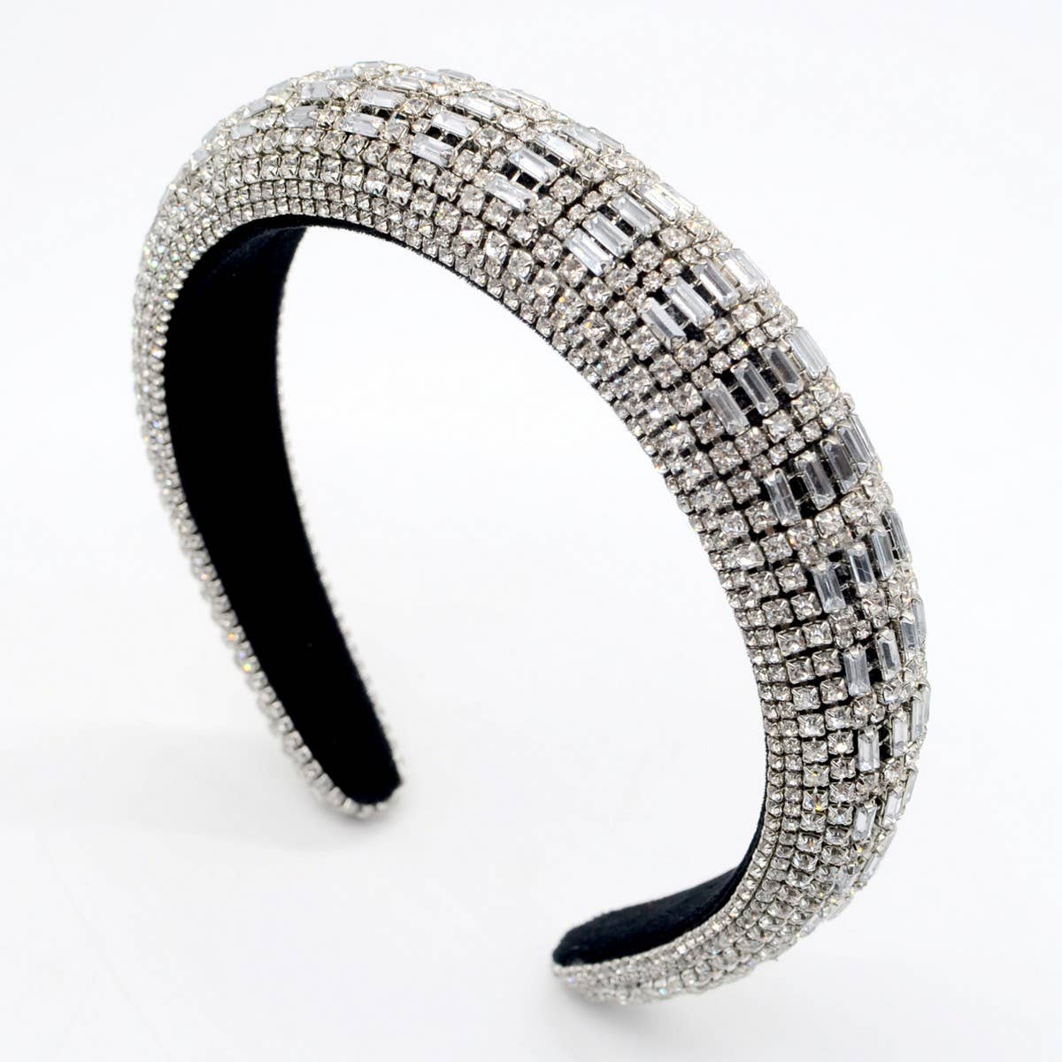 BAROQUE RHINESTONE DECOR HAIR HOOP_CWAHA0356