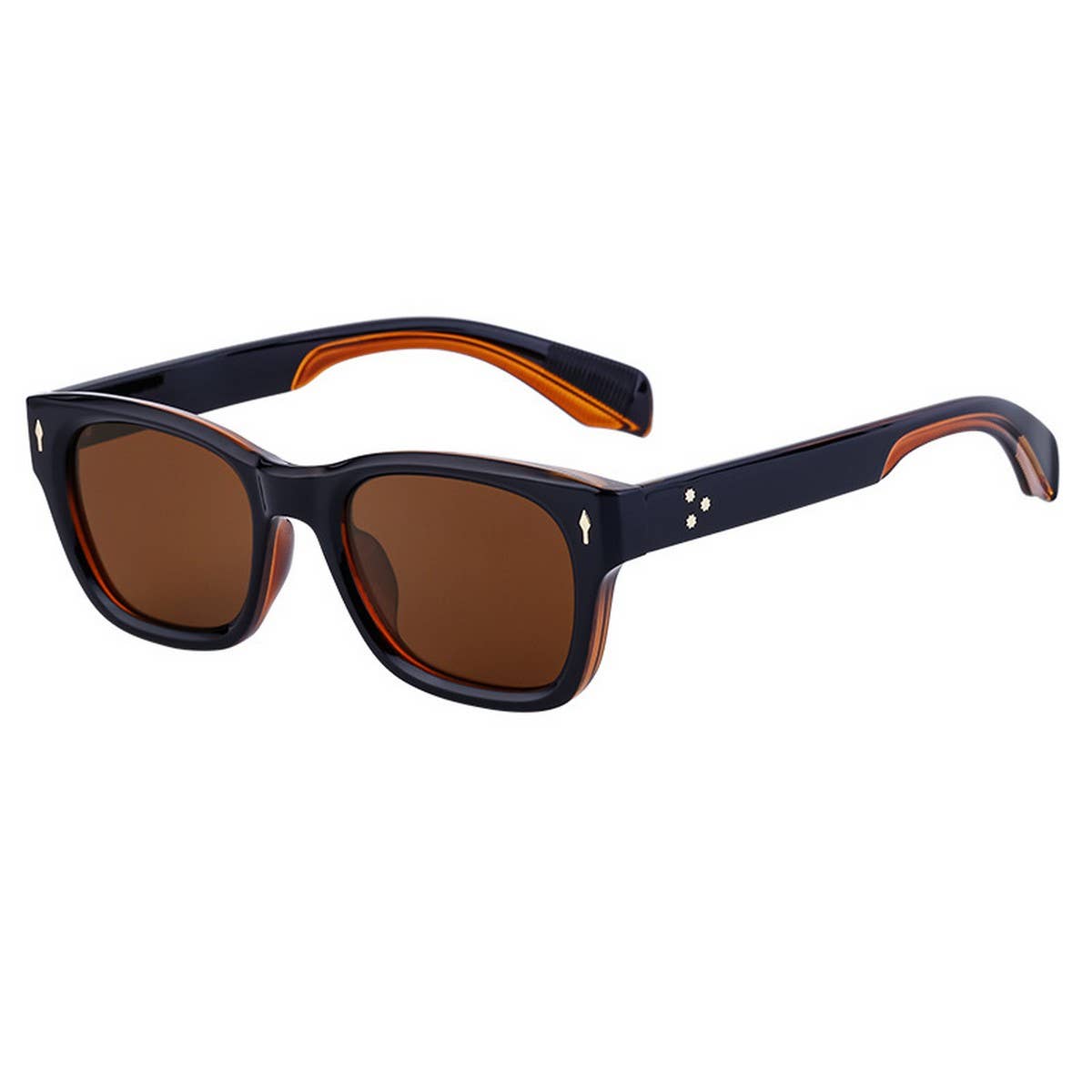 FASHION RETRO SQUARE FRAME SUNGLASSES_CWASG0715