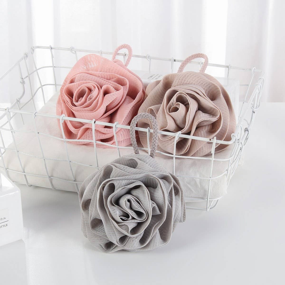 CWMM9147_GIRLY BATH FLOWER BATH BALL BUBBLE SOFT BATH