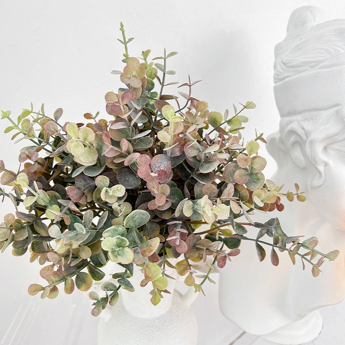 5-Branch Eucalyptus Money Leaves Artificial Plant_CWMM6475