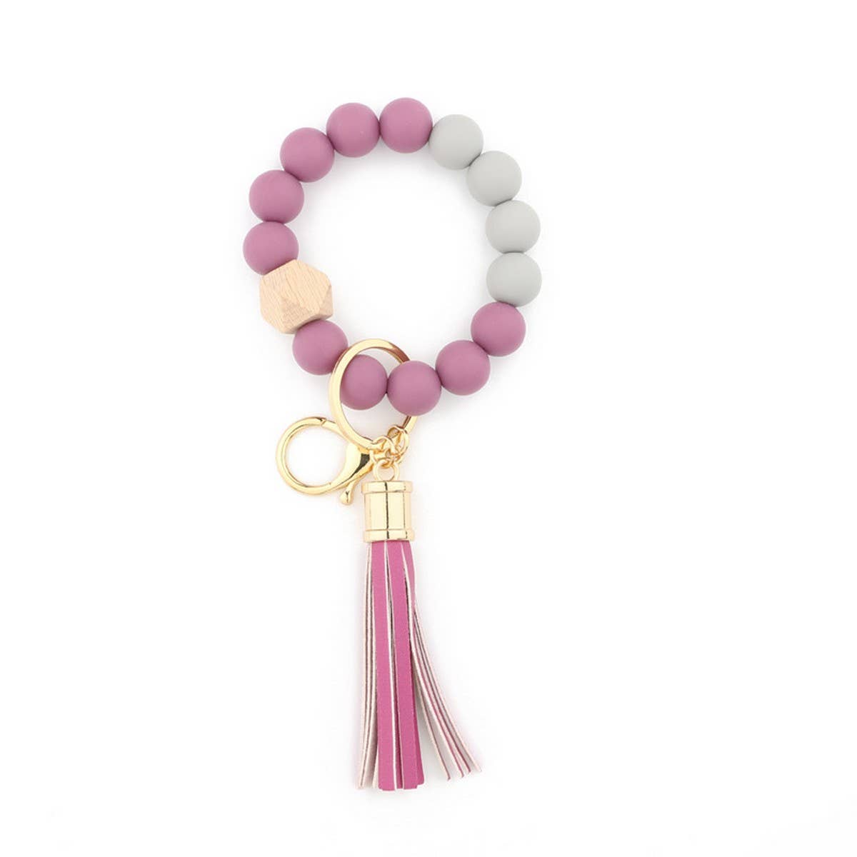 COLORFUL KEYCHAIN TASSEL BRACELET