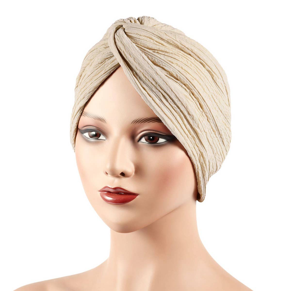 FASHIONABLE THICKENED ELASTIC ETHNIC HEADSCARF