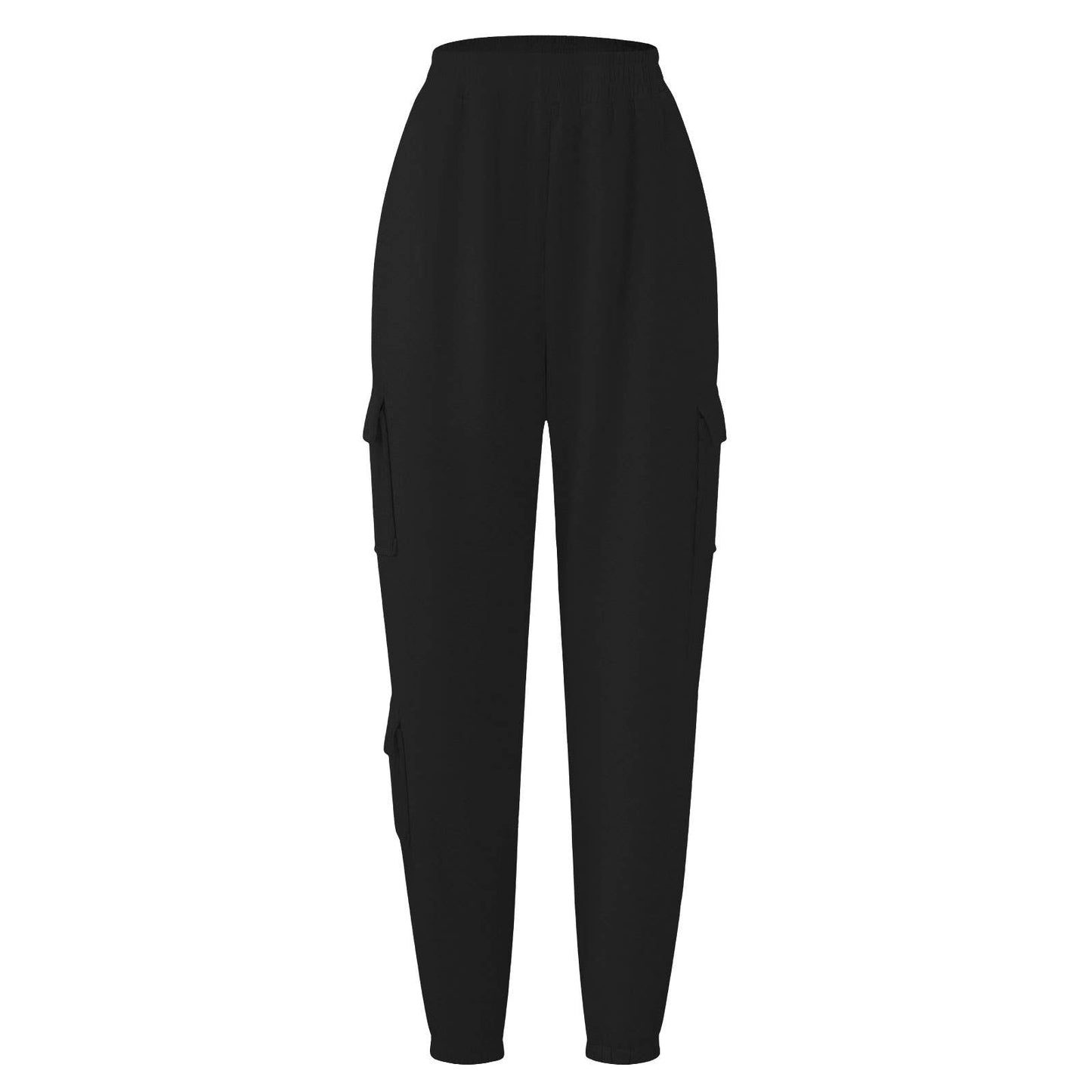 FLEECE AND THICK SOLID COLOR FASHION OVERALLS