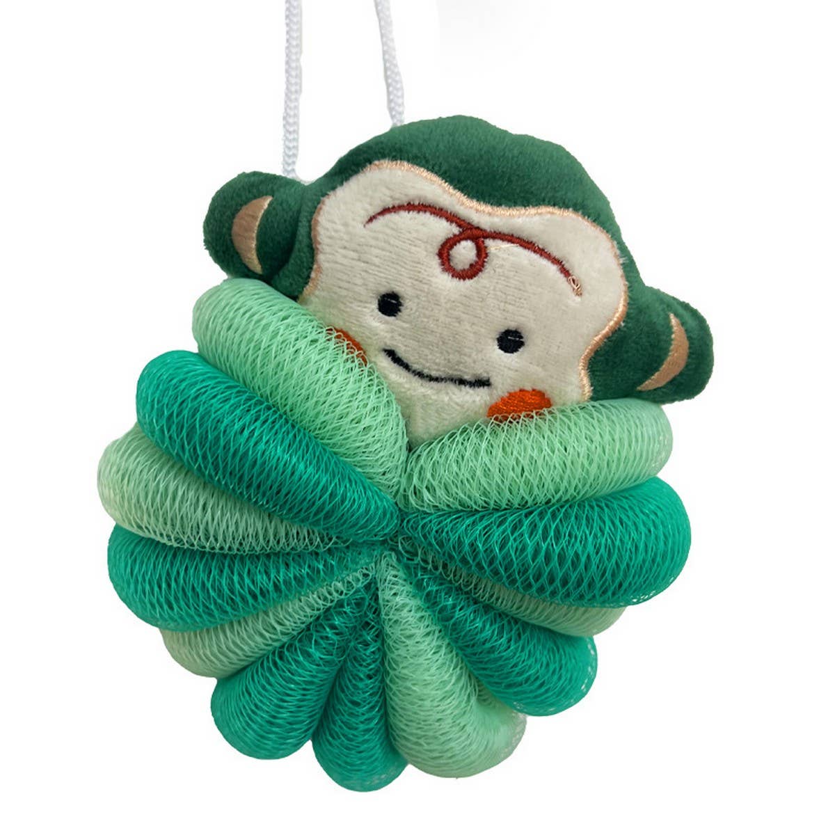 CWMM9151_CARTOON ANIMAL SOFT BUBBLE LOOFAH BALL