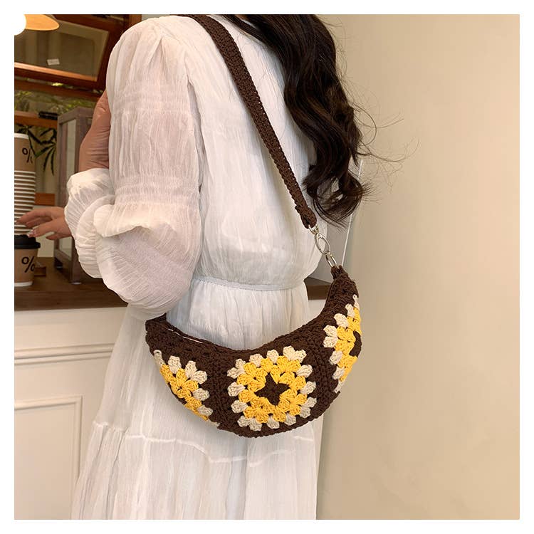 Bohemian ethnic style single-shoulder bag