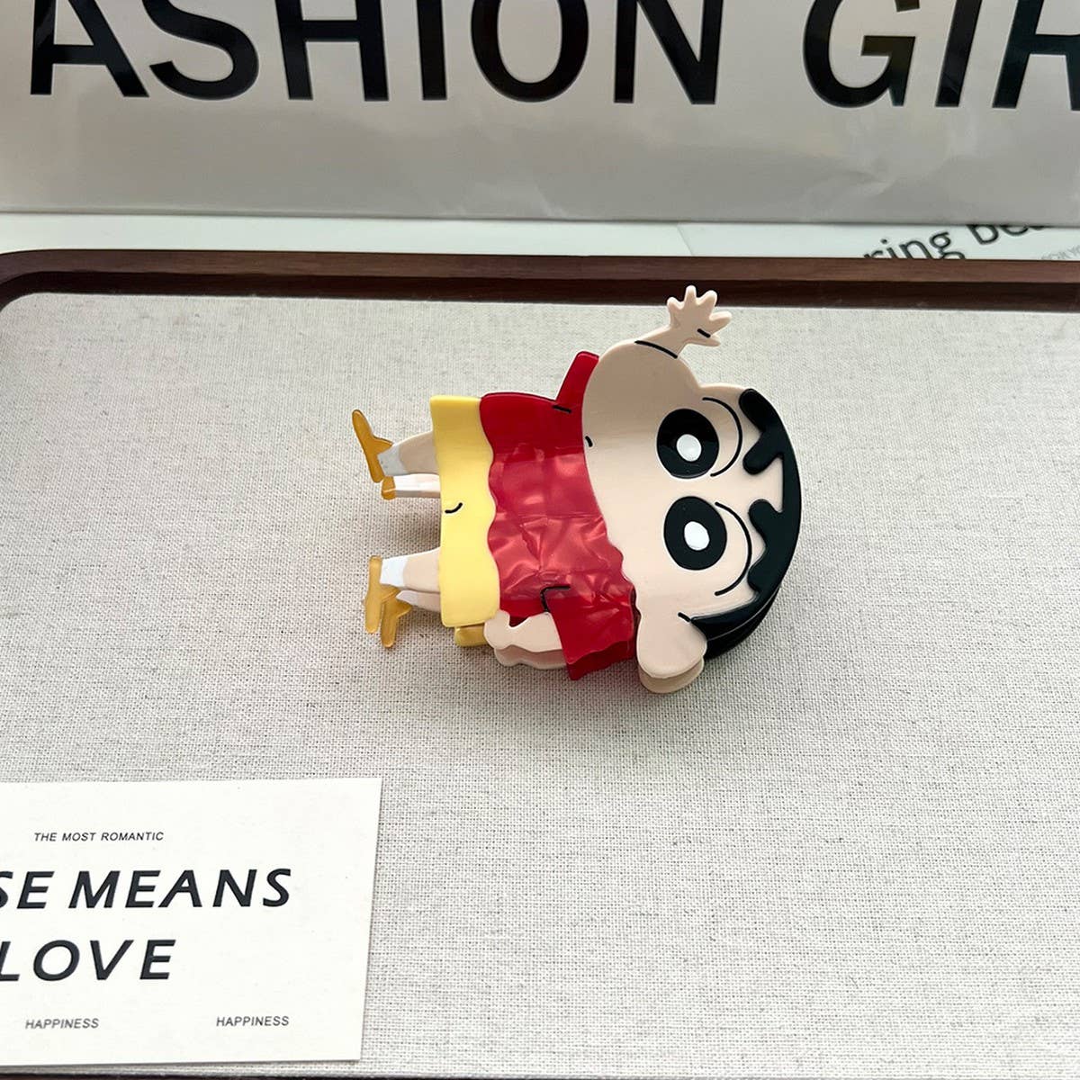 Cartoon Boy Acetate Hair Claw ??Cute Anime Style_CWAHA5747