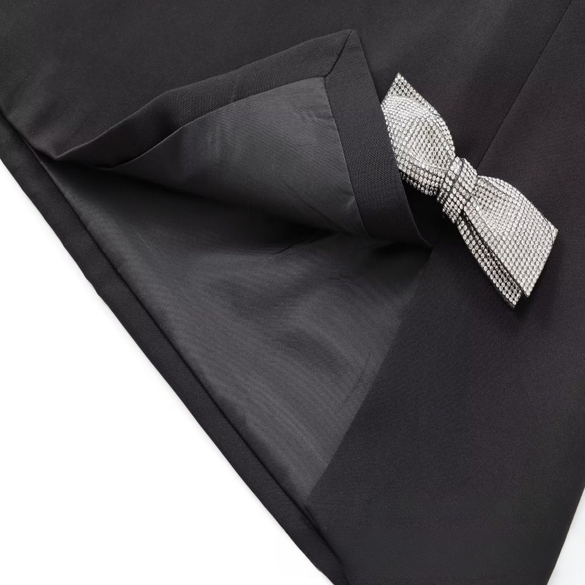 Summer Bow Mini Skirt, French Casual Style_CWDSD8348