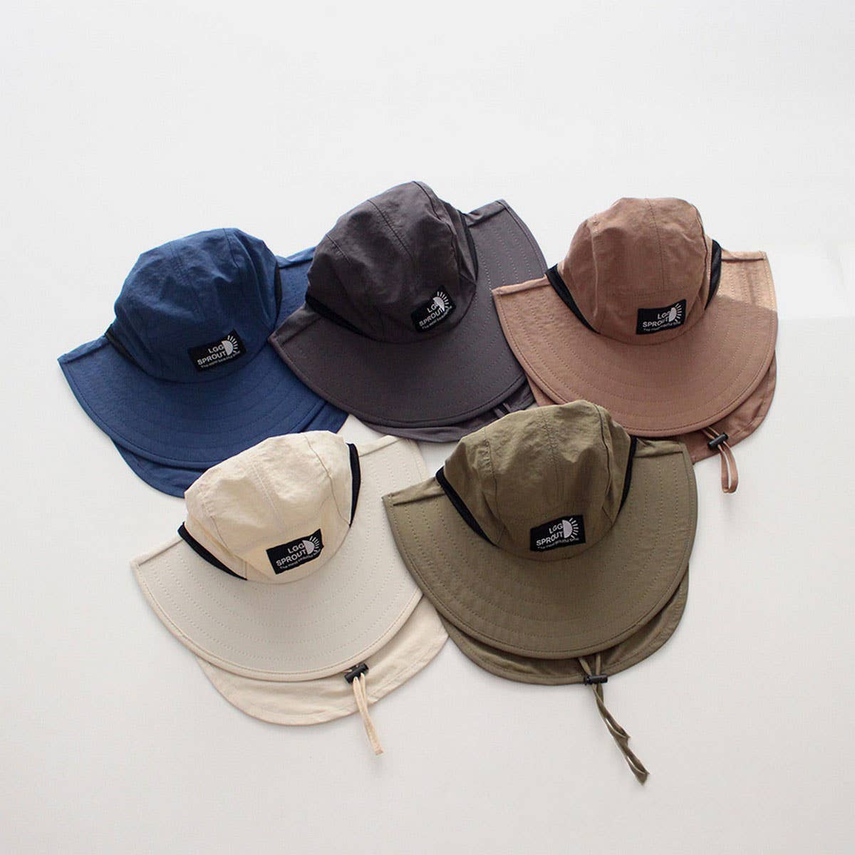 NEW STYLE CHILDREN'S FASHION WIDE BRIM BUCKET HAT_CWAH2871