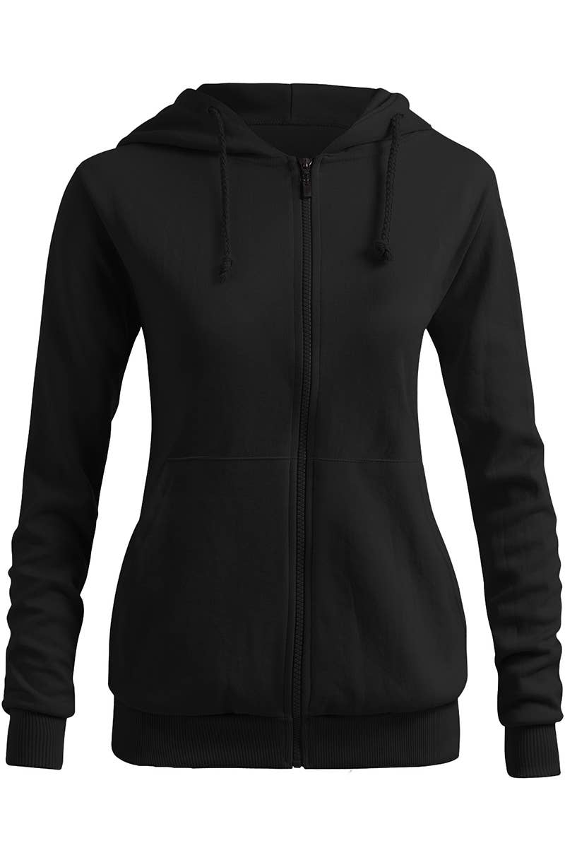 KWOHOL043_Lightweight Thin Zip-Up Hoodie Jacket