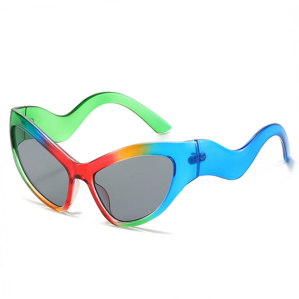 NEW CAT EYE RAINBOW SUNGLASSES