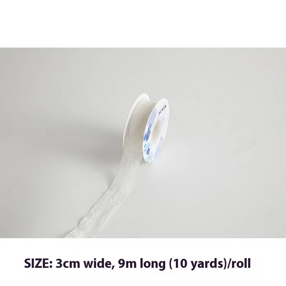 WATER RIPPLE HOLLOW JACQUARD EMBROIDERY RIBBON