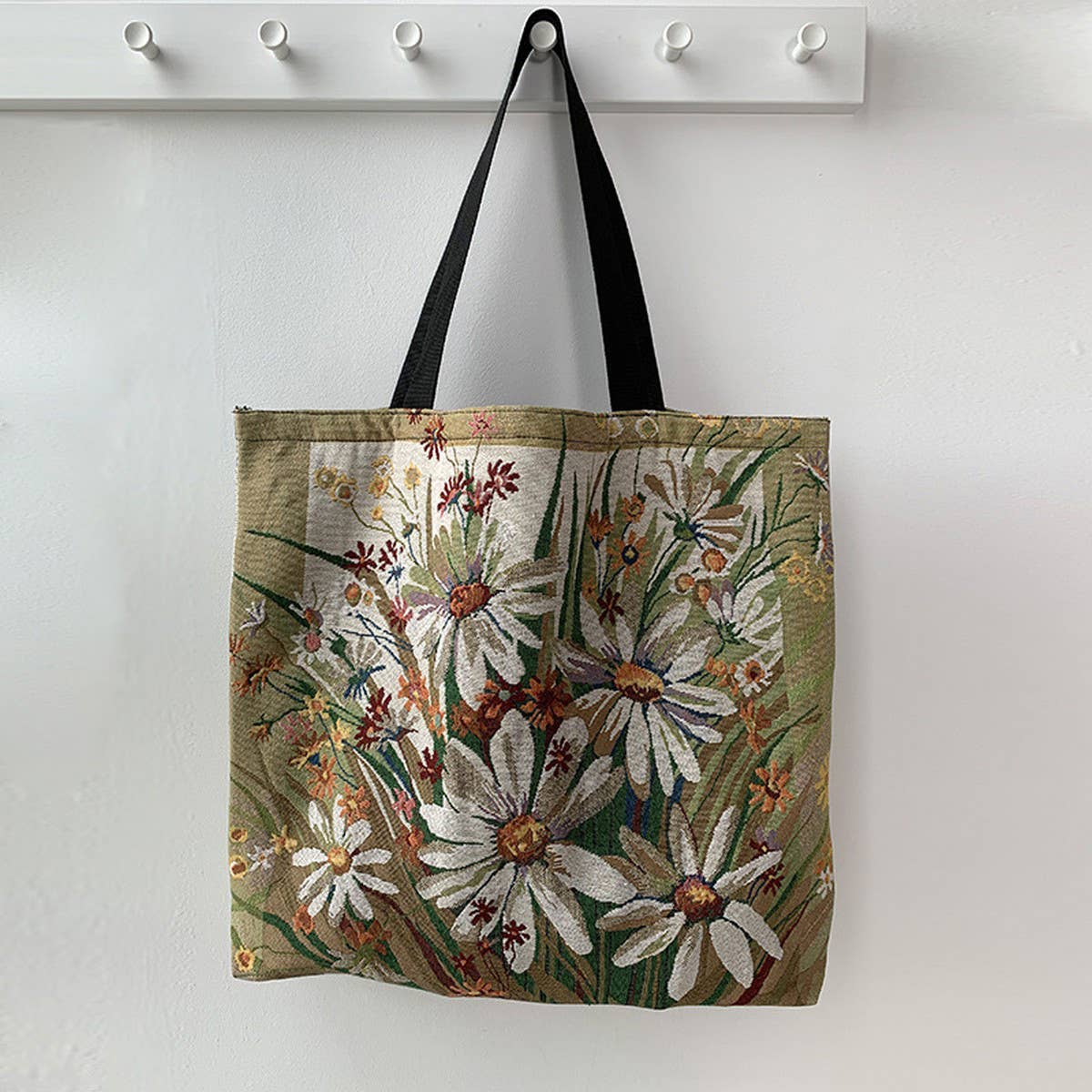 TOTE BAGS CANVAS WITH VINTAGE PRINTS_CWAB2063