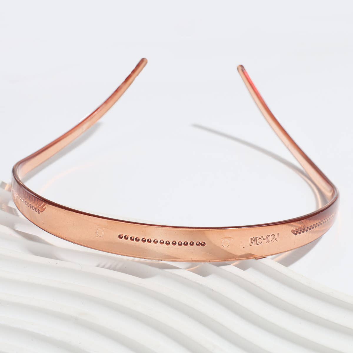 SIMPLE CASUAL JELLY COLOR HEADBAND WITH TEETH_CWAHA2262