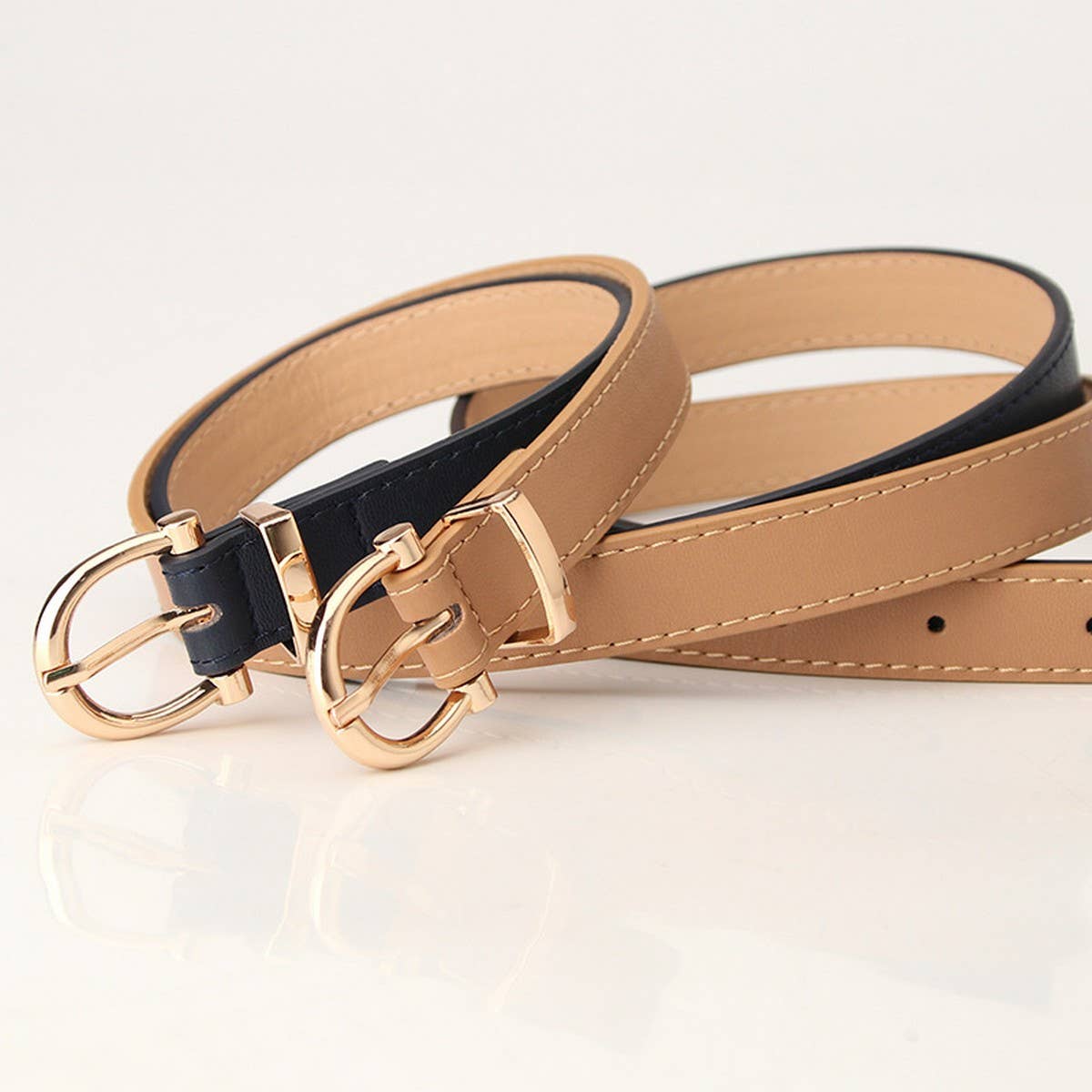 CLASSIC SIMPLE THIN BELTS FOR CLOTHING MATCHING_CWABE0392