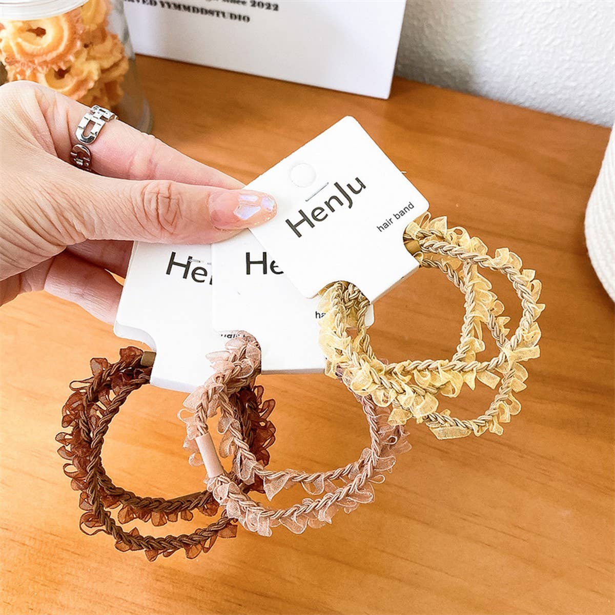 LIGHT LUXURY HAIR TIES 3-PIECE SET_CWAHA1116