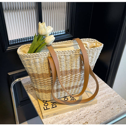 HANDWOVEN LARGE CAPACITY SHOULDER BAG_CWAB2309