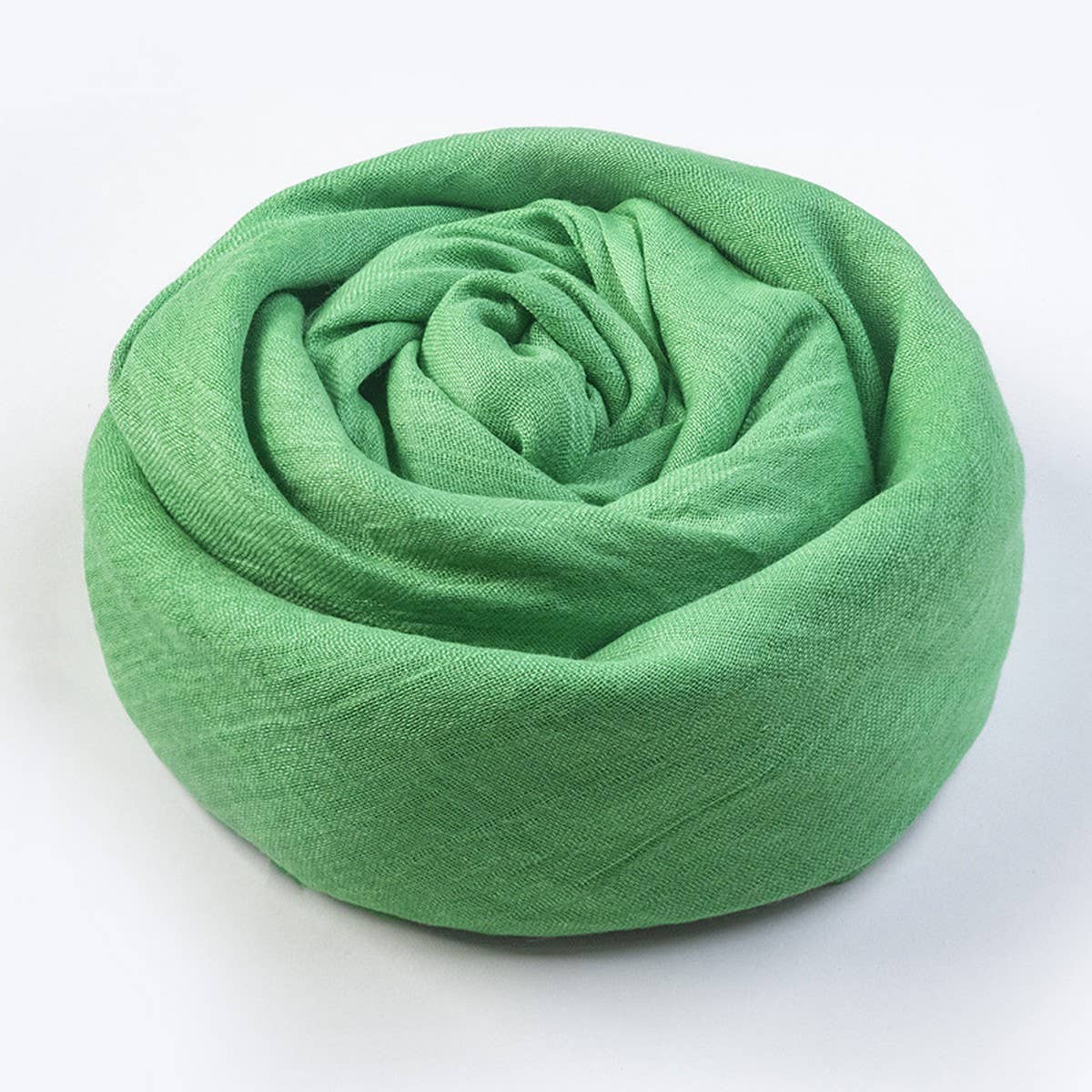 Solid Cotton Linen Scarf for Women Summer Sun Prot_CWASC1451