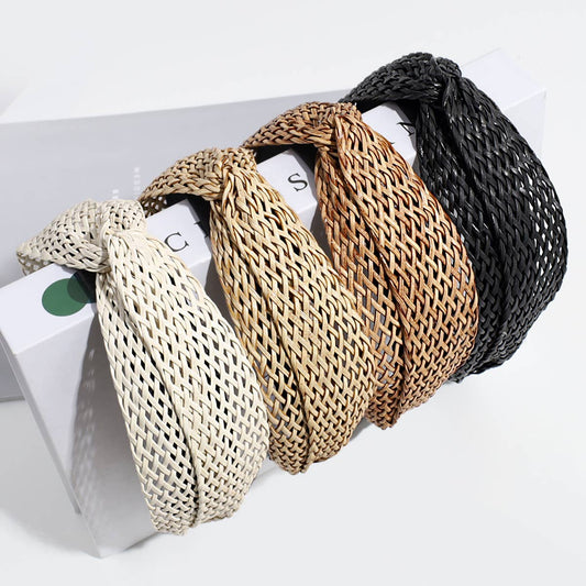 SIMPLE KNOTTED BRAIDED HEADBAND_CWAHA2210