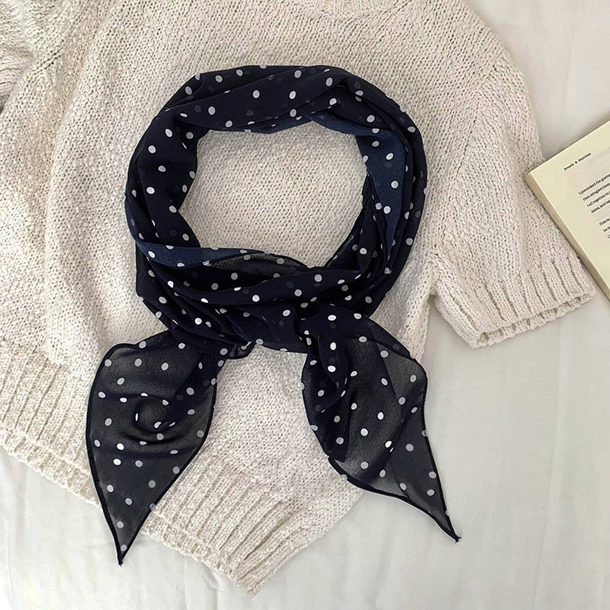 Chiffon Scarf-Versatile Neck Wrap & Hair Accessory