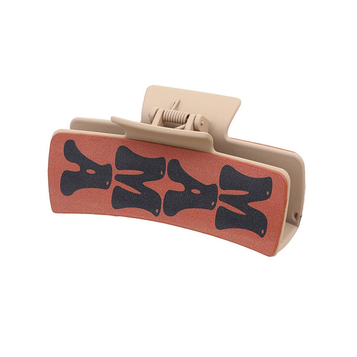 SUNFLOWER RETRO LETTERS WESTERN HAIR CLAW CLIPS