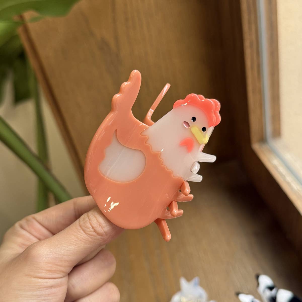 CWAHA4503_WOMEN'S SWEET DOPAMINE FARM HAIR CLIP