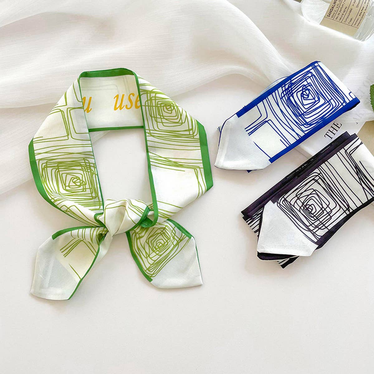 BOW-SHAPED HAIRBAND SCARF_CWASC0740